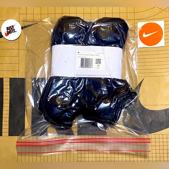 Nike dri fit cushioned no show ankle socks 6 pack 6 pairs - Picture 2 of 9